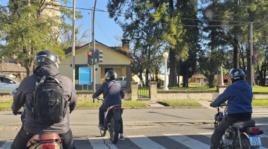 Afirman que sigue creciendo el uso del casco en Junín