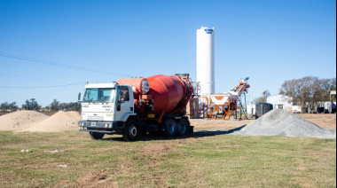 El Gobierno de Florentino Ameghino inaugurará la Planta Hormigonera Municipal