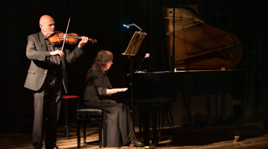 El dúo Gonilski-Pishenin llenó de música y emoción el Ateneo Cultural