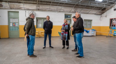 Petrecca afirmó que ya se trabaja en el diseño de un nuevo plan de obras de infraestructura escolar