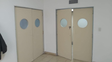 Mantenimiento en el Hospital Municipal de Arenales