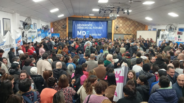 El Movimiento Derecho al Futuro reunió a la militancia de la Cuarta Sección en Junín