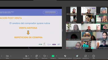 Más de 90 emprendedores locales participaron de una capacitación en neuroventas