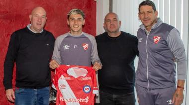Joaquín Gho fue presentado en Argentinos Juniors