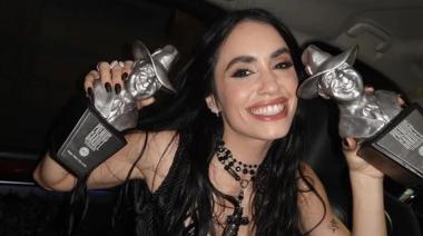 Lali Espósito se convirtió en una de las artistas femeninas con más Premios Gardel de la historia