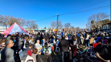 Masivo festejo por los 137 años de Agustín Roca