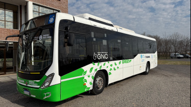 Junín será escenario de una prueba piloto con un colectivo propulsado a GNC