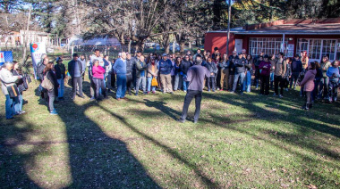 Con una gran convocatoria, se desarrolló la primera capacitación sobre manejo de árboles frutales