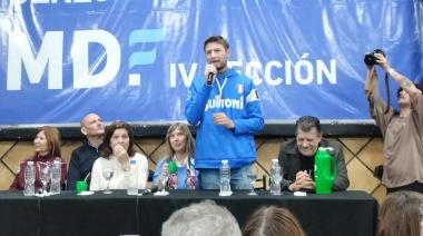 Carlos Ferraris presentó la lista de candidatos de Fuerza Patria para las elecciones en Alem