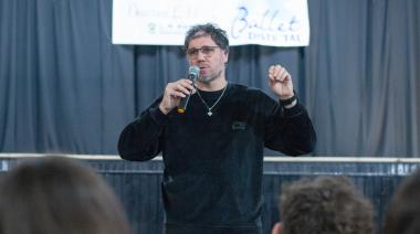 Juan Antonio Abdala brindó una charla sobre prevención de adicciones