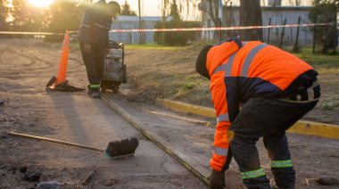 En Plan de Bacheo ya está en marcha en Ameghino