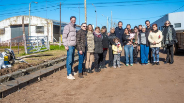 Avanza el plan municipal de obras hídricas en José Hernández: 11 cuadras de cordón cuneta