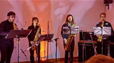 El cuarteto de saxofones “Vientos del Noroeste” se presentará en Junín