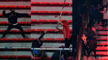 "Fue un espectáculo de violencia que duró más de tres horas", afirmó Bullrich sobre los incidentes