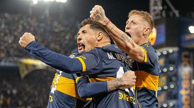 Boca venció 2-0 a Banfield en La Bombonera y se acomodó en el Grupo A del Clausura