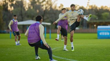 La Selección Argentina ya se entrenó con la mirada puesta en Venezuela y Ecuador