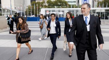 Kicillof participó de la jornada "Democracia siempre" en Nueva York