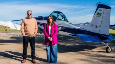 Se realizó en Junín una nueva capacitación para pulverizadores aéreos