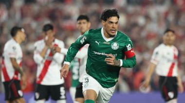 River perdió con Palmeiras en la ida de los cuartos de final de la Copa Libertadores