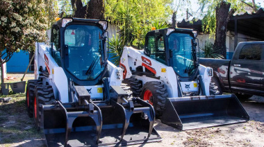 El Municipio sumó nueva maquinaria para el mantenimiento de espacios públicos