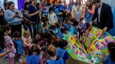 El Jardín Maternal “Nubecitas” celebró sus 28 años con una jornada especial