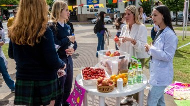 Junín celebró el Día Mundial de la Alimentación con una jornada de concientización en espacios públicos