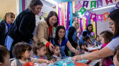 Abren las inscripciones para el ciclo lectivo 2026 en los jardines maternales municipales