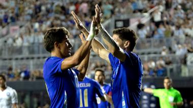 Argentina goleó a Puerto Rico por 6 a 0 en un amistoso internacional