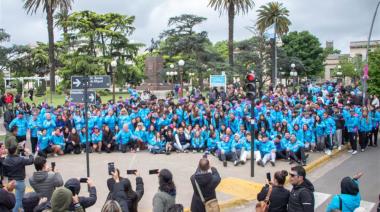 Petrecca despidió a la delegación juninense que participará de las finales de los juegos bonaerenses