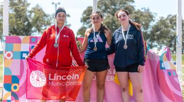 En la primera jornada de competencia, Lincoln cosechó 3 medallas de plata