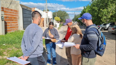 Relevamiento ocupacional en Barrios Evita y Unión para avanzar con la regularización habitacional
