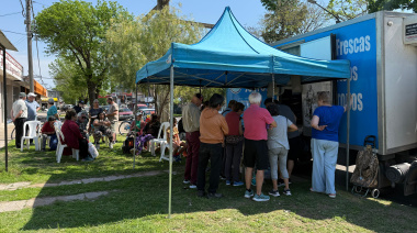 Llega el Camión de Lácteos y Pastas a Junín