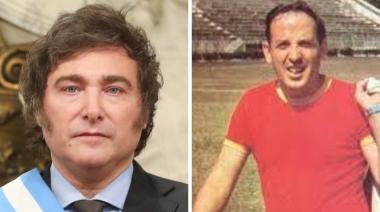 Milei mostró su apoyo a Verón y Estudiantes con una foto de Osvaldo Zubeldía