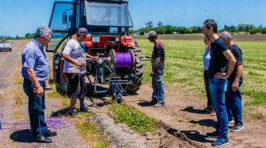Comenzaron a ejecutarse las tareas de balizamiento en la pista del aeródromo local