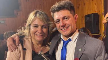 Revilla acompañó la asunción de Joaquín Poleri como primer intendente de Teodelina