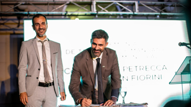 Recambio institucional en Junín: Petrecca dejó la intendencia y Fiorini asumió con un llamado a “construir sobre lo ya construido”