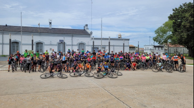 Exitosa jornada de cicloturismo en General Pinto con más de 100 participantes