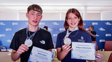 Reconocimiento a jóvenes deportistas de General Viamonte