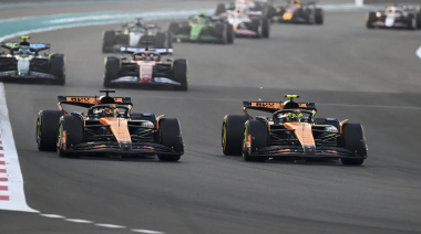 El McLaren campeón de Fórmula 1 llegó a la Argentina