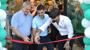 El emprendimiento de Junín Vivere Bene inauguró su nueva yogurtería italiana en Chacabuco