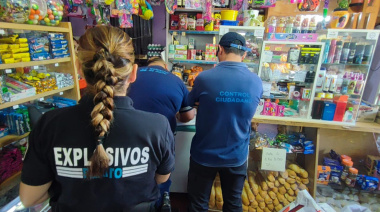 Denuncias al 147: varios operativos de control con secuestro de pirotecnia prohibida