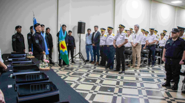 Acto en Junín por el 204° aniversario de la Policía de la Provincia de Buenos Aires