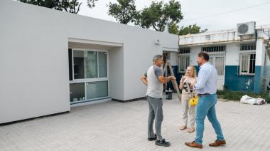 Serenal visitó obras que se llevan adelante mediante el Fondo Educativo