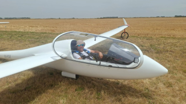 Nueve pilotos del Club de Planeadores de Junín compiten en el Nacional de Vuelo a Vela