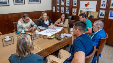 Avanza el proyecto de puesta en valor y modernización de calle Rivadavia