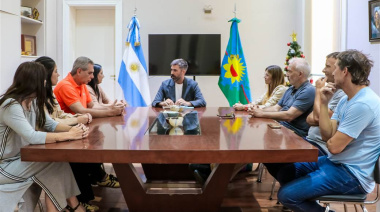 Encuentro entre el Municipio y autoridades de Comercio e Industria