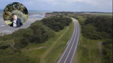 Kicillof anunció obras viales por 100 millones de dólares en rutas de la costa