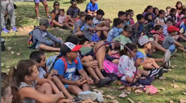 Escuelas de Verano: la compañía “ToDo” recorrió las sedes de todo el distrito