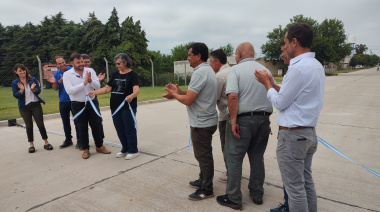 Se inauguró la segunda etapa de pavimentación sobre la Avenida Diego Trillo