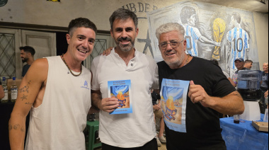 Se presentó el libro “El Changuito de los Sueños”, la crónica mundialista del juninense Baltasar Pulido